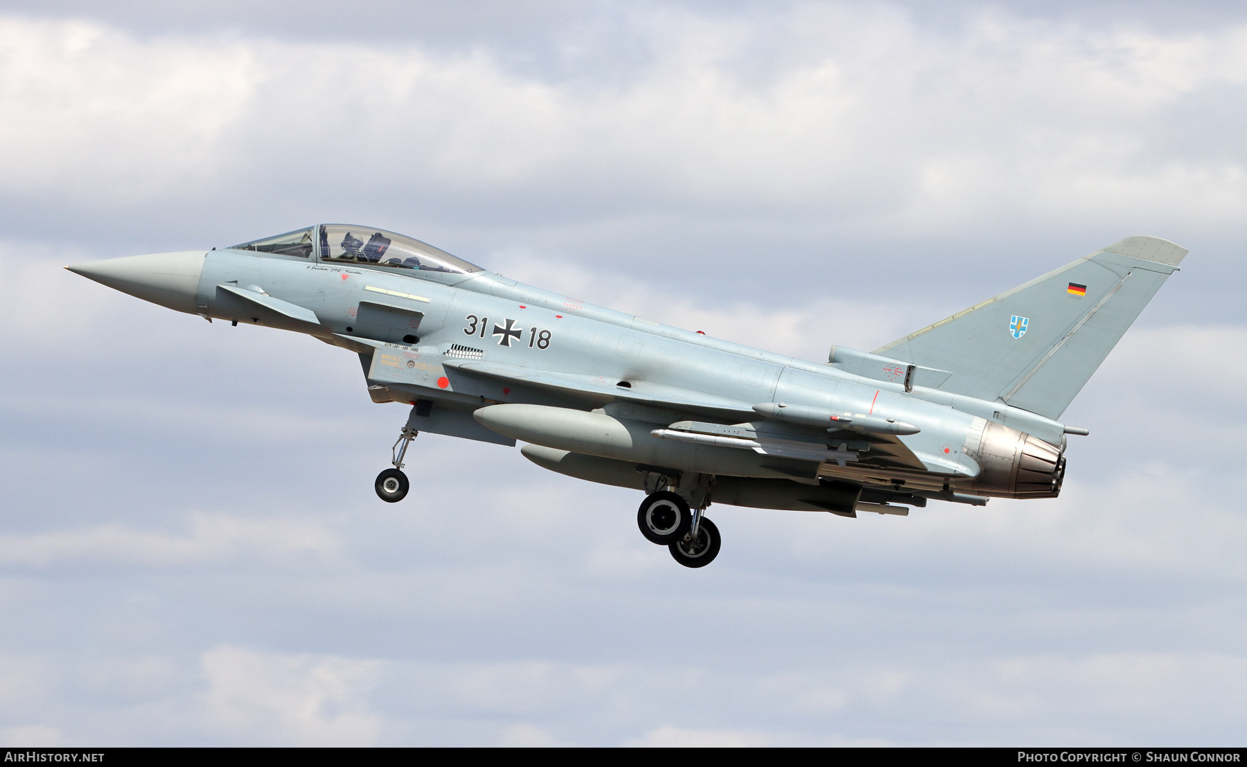 Aircraft Photo of 3118 | Eurofighter EF-2000 Typhoon S | Germany - Air Force | AirHistory.net #478868