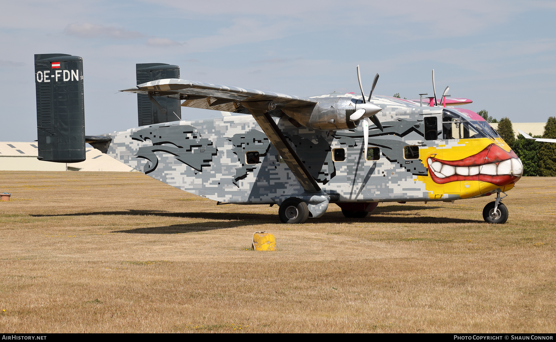 Aircraft Photo of OE-FDN | Short SC.7 Skyvan 3M-400 | Pink Aviation Services | AirHistory.net #478874