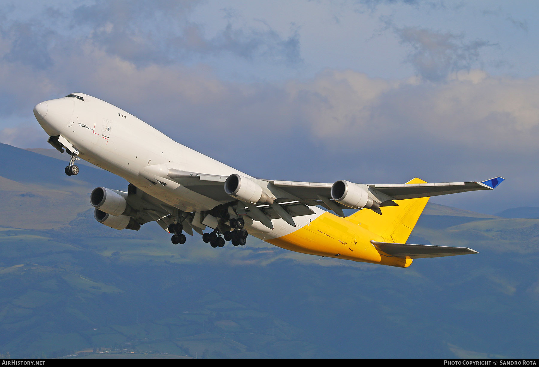 Aircraft Photo of N416MC | Boeing 747-47UF/SCD | Atlas Air | AirHistory.net #478888