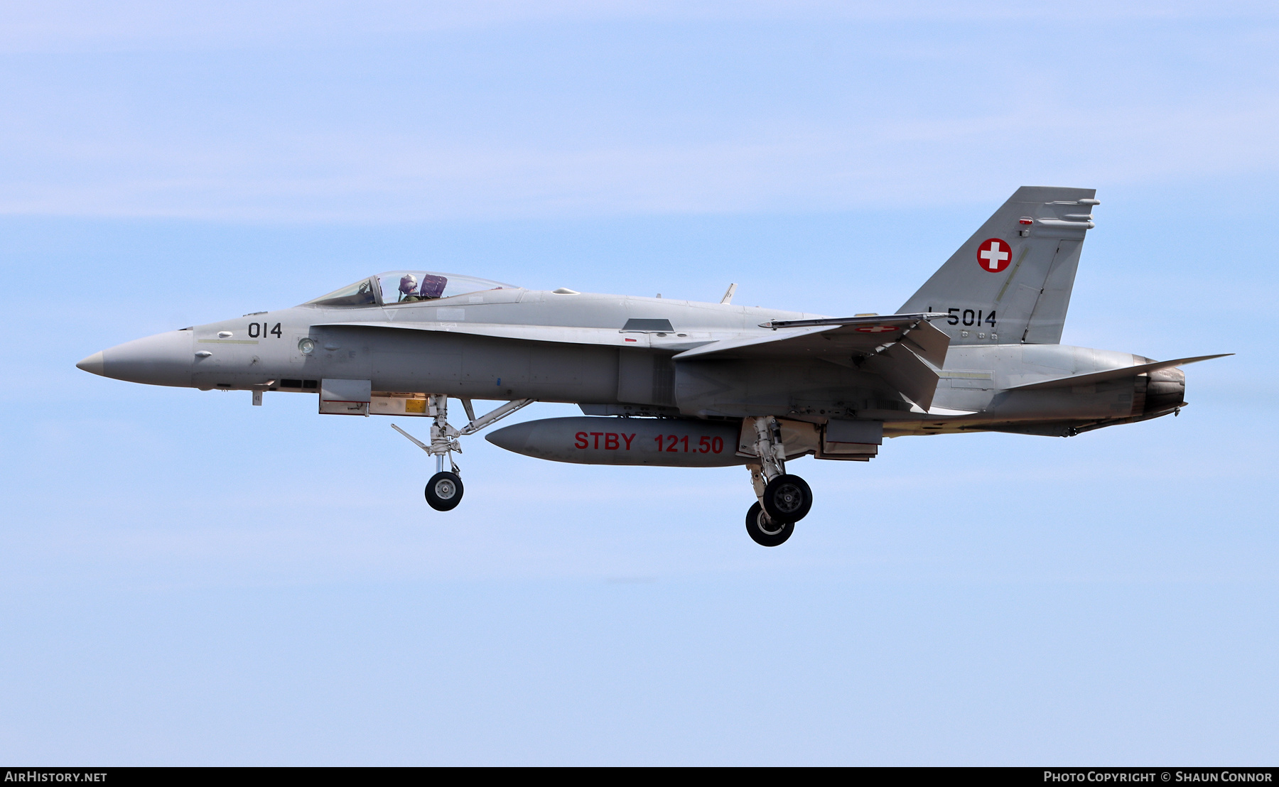 Aircraft Photo of J-5014 | McDonnell Douglas F/A-18C Hornet | Switzerland - Air Force | AirHistory.net #478895