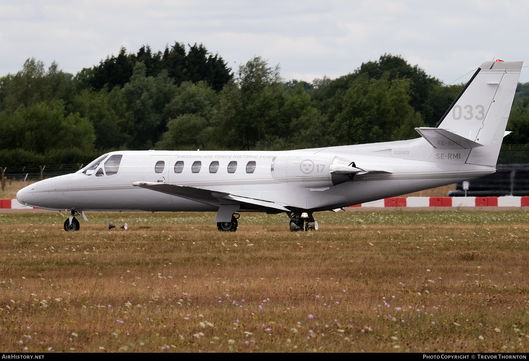 Aircraft Photo of SE-RMI / 103003 | Cessna 550 Citation Bravo | Swedish Air Force Historic Flight | Sweden - Air Force | AirHistory.net #478899