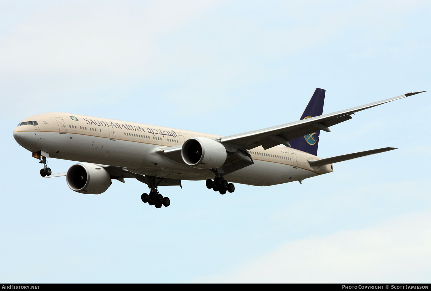 Aircraft Photo of HZ-AK17 | Boeing 777-368/ER | Saudi Arabian Airlines | AirHistory.net #478904