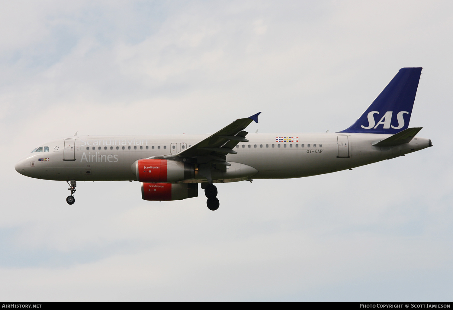 Aircraft Photo of OY-KAP | Airbus A320-232 | Scandinavian Airlines - SAS | AirHistory.net #478909