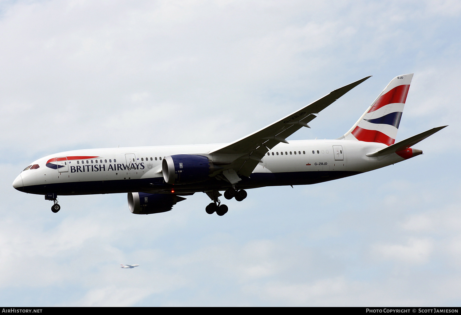 Aircraft Photo of G-ZBJD | Boeing 787-8 Dreamliner | British Airways | AirHistory.net #478911