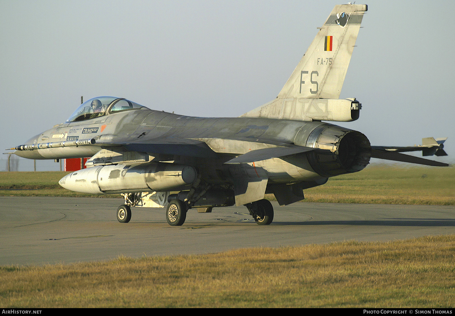 Aircraft Photo of FA-75 | General Dynamics F-16AM Fighting Falcon | Belgium - Air Force | AirHistory.net #478945