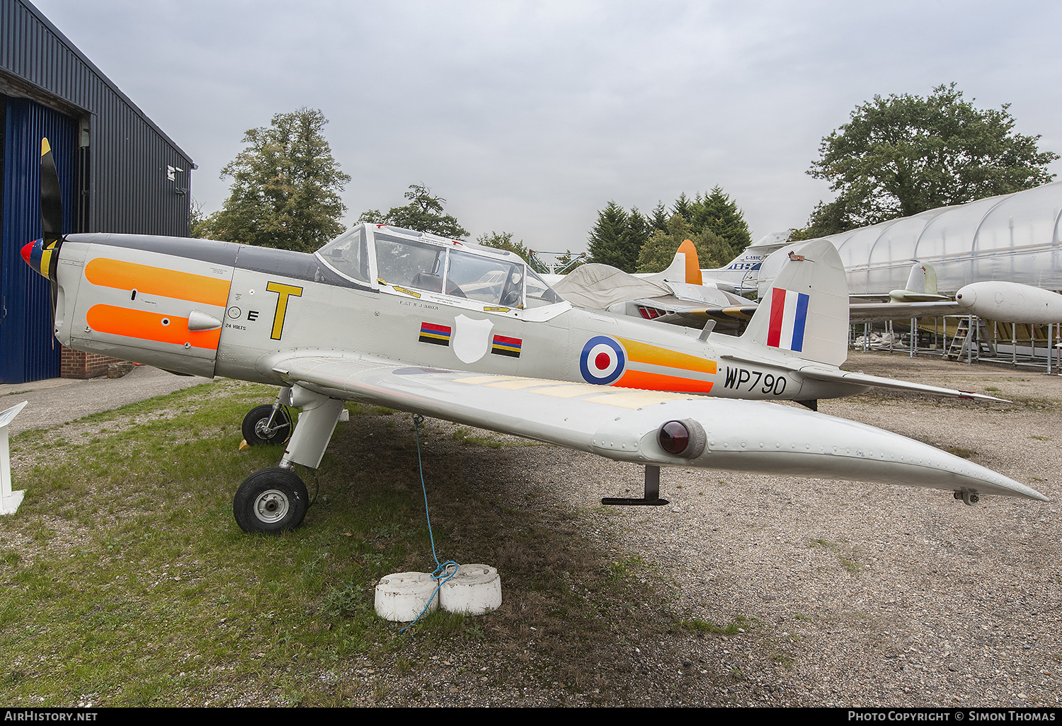 Aircraft Photo of WP790 | De Havilland Canada DHC-1 Chipmunk T10 | UK - Air Force | AirHistory.net #478946