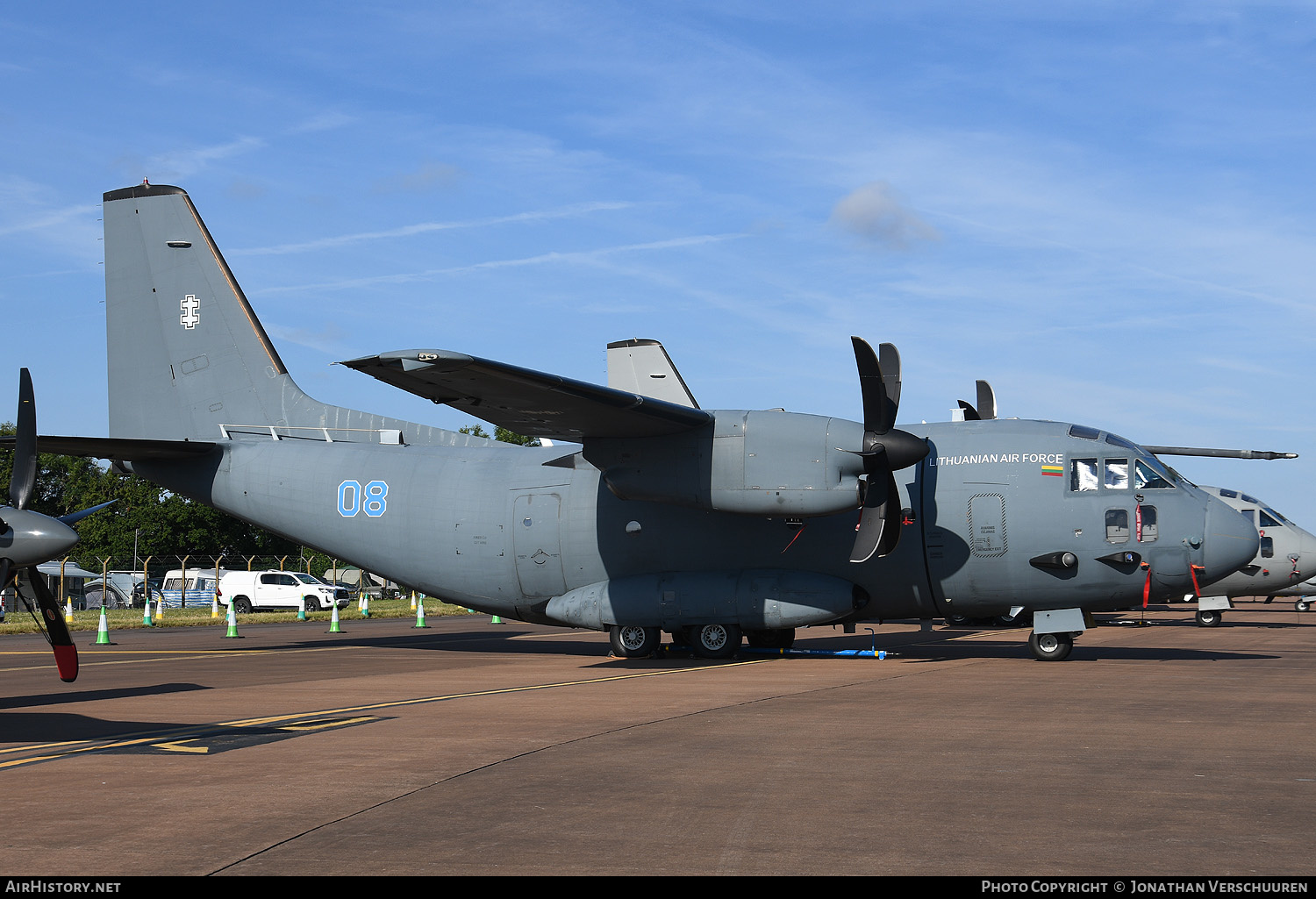 Aircraft Photo of 08 | Alenia C-27J Spartan | Lithuania - Air Force | AirHistory.net #478950