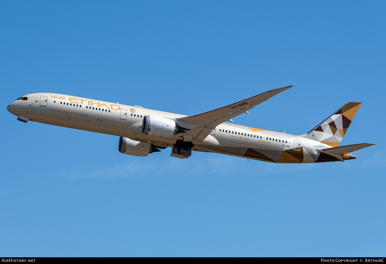 Aircraft Photo of A6-BMB | Boeing 787-10 Dreamliner | Etihad Airways | AirHistory.net #478953