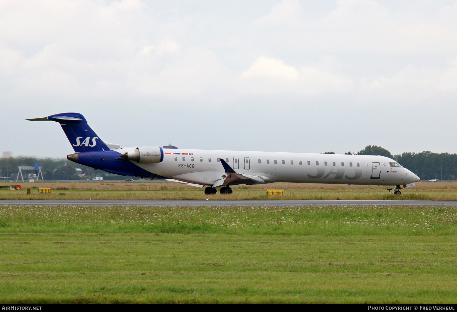 Aircraft Photo of ES-ACG | Bombardier CRJ-900LR (CL-600-2D24) | Scandinavian Airlines - SAS | AirHistory.net #478975