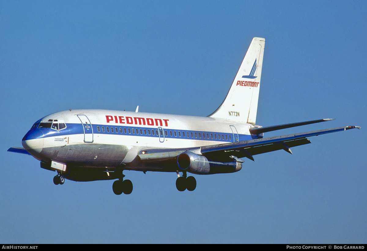 Aircraft Photo of N773N | Boeing 737-201/Adv | Piedmont Airlines | AirHistory.net #478976