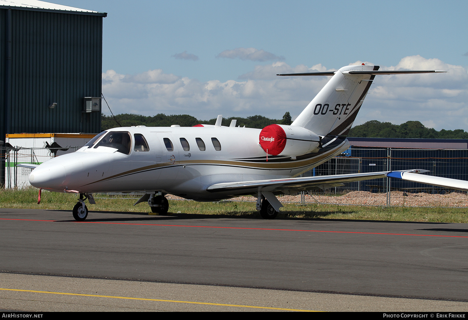 Aircraft Photo of OO-STE | Cessna 525 CitationJet CJ1 | AirHistory.net #479013