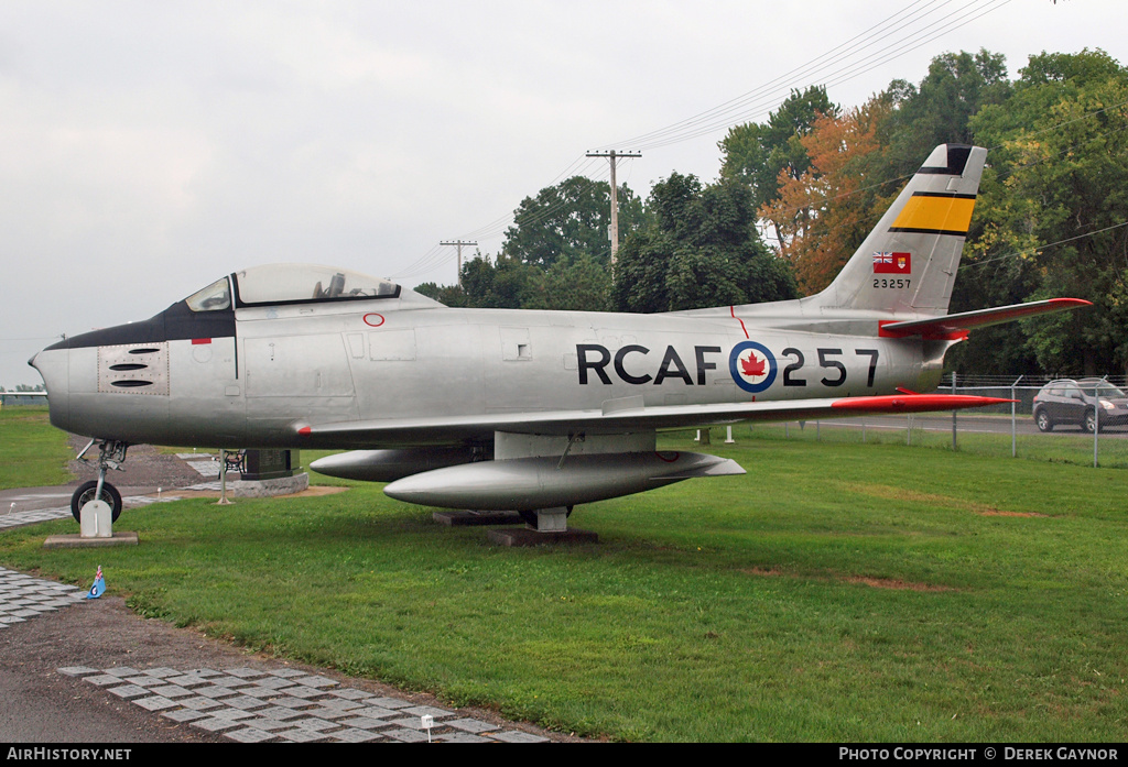 Aircraft Photo of 23257 | Canadair CL-13A Sabre 5 | Canada - Air Force | AirHistory.net #479018