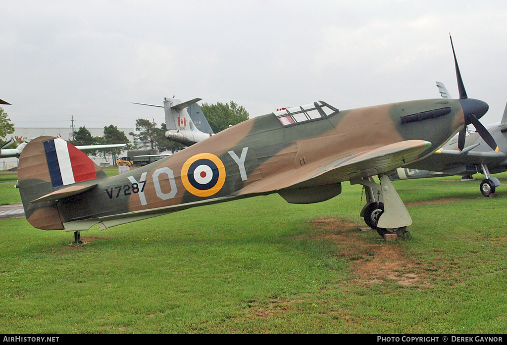 Aircraft Photo of V7287 | Hawker Hurricane (model) | Canada - Air Force | AirHistory.net #479020