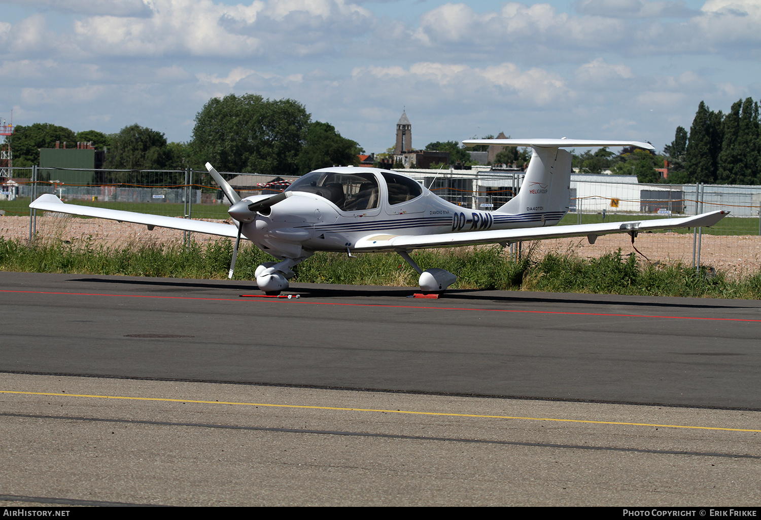 Aircraft Photo of OO-RWI | Diamond DA40D Diamond Star TDI | AirHistory.net #479028