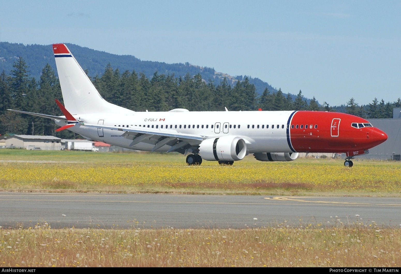 Aircraft Photo of C-FULJ | Boeing 737-8 Max 8 | Norwegian | AirHistory.net #479046