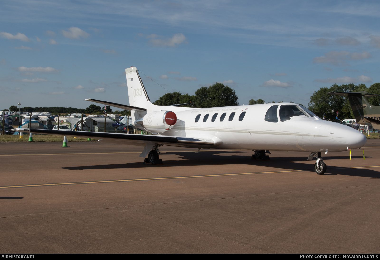 Aircraft Photo of SE-RMI / 103003 | Cessna 550 Citation Bravo | Swedish Air Force Historic Flight | Sweden - Air Force | AirHistory.net #479062