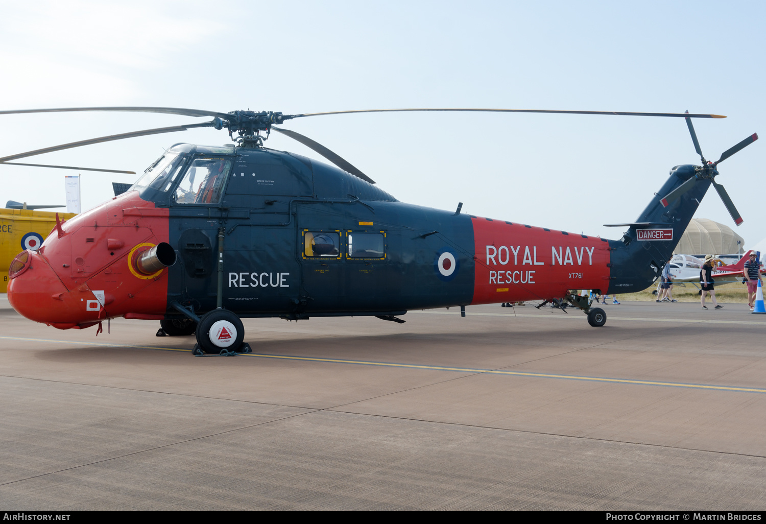 Aircraft Photo of G-WSEX / XT761 | Westland WS-58 Wessex HU.5 | UK - Navy | AirHistory.net #479065