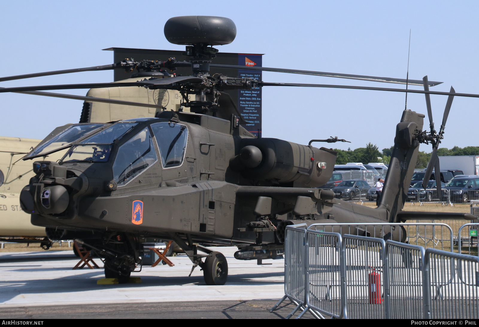 Aircraft Photo of 08-7049 / 87049 | Boeing AH-64D Apache Longbow | USA - Army | AirHistory.net #479076