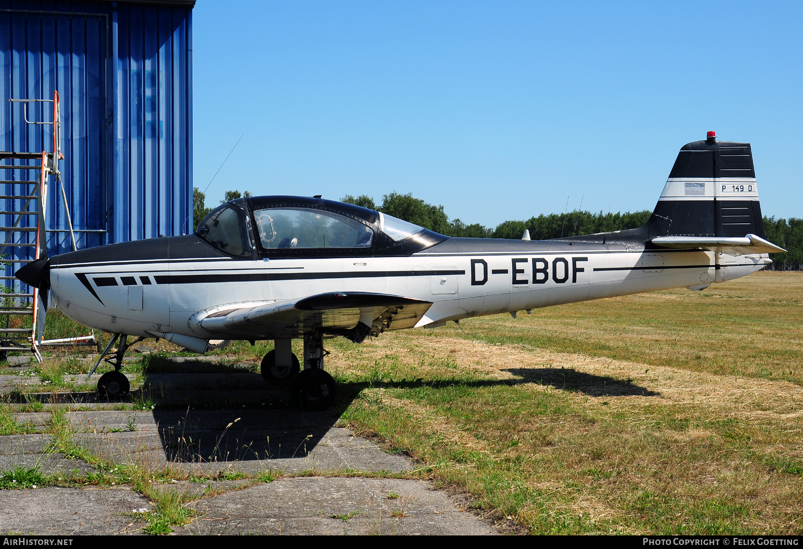 Aircraft Photo of D-EBOF | Focke-Wulf FWP-149D | AirHistory.net #479084