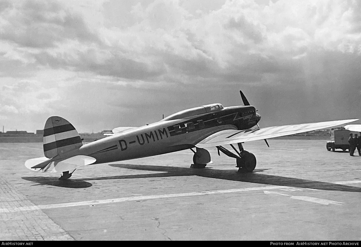 Aircraft Photo of D-UMIM | Heinkel He 70G-1 | Deutsche Luft Hansa | AirHistory.net #479091