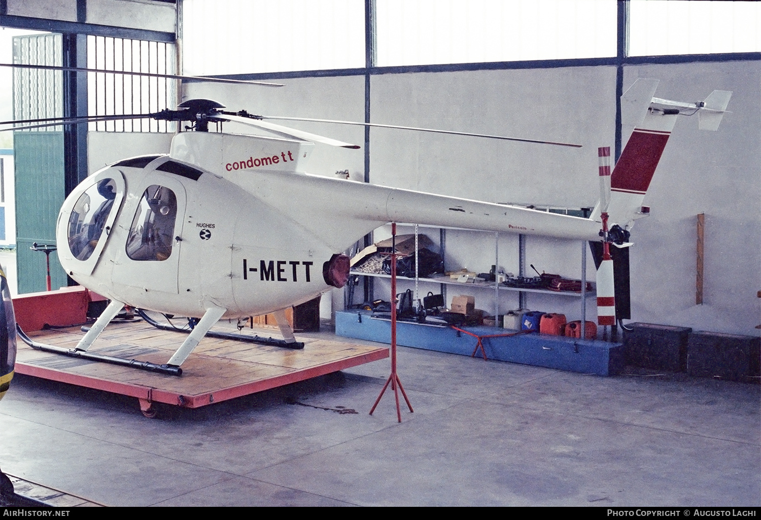 Aircraft Photo of I-METT | Hughes 500D (369D) | Condomett | AirHistory.net #479092