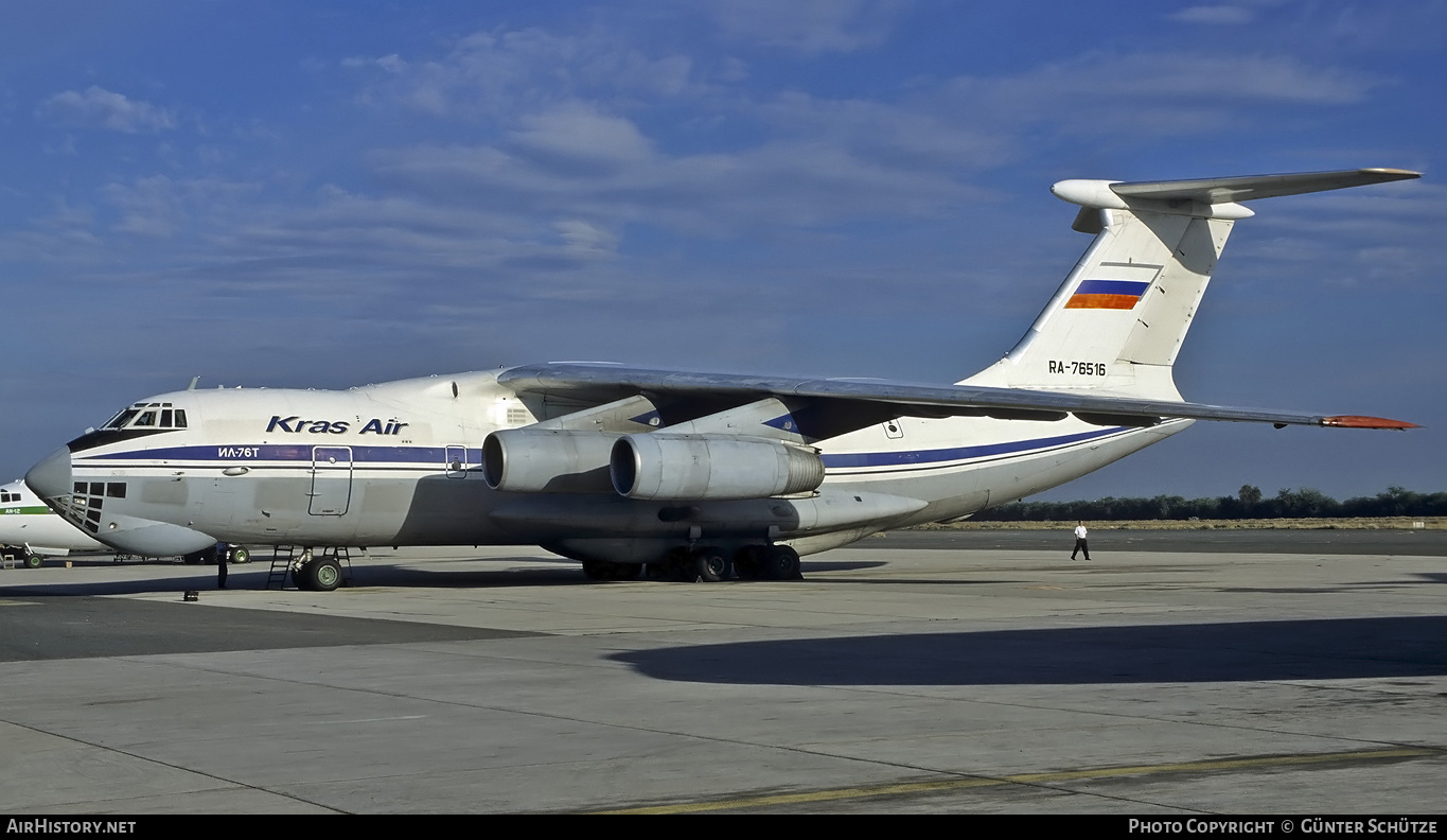 Aircraft Photo of RA-76516 | Ilyushin Il-76T | Kras Air | AirHistory.net #479108