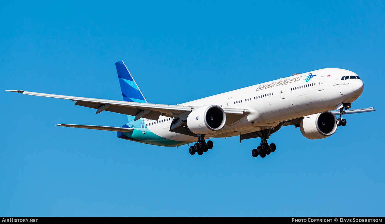 Aircraft Photo of PK-GIH | Boeing 777-3U3/ER | Garuda Indonesia | AirHistory.net #479123