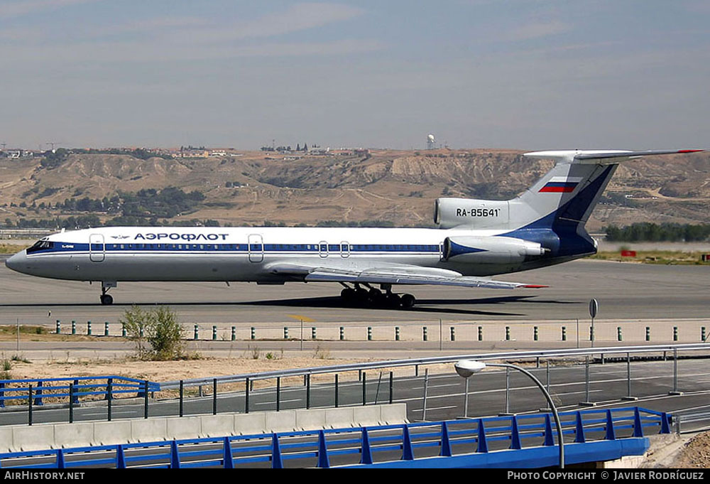 Aircraft Photo of RA-85641 | Tupolev Tu-154M | Aeroflot | AirHistory.net #479128