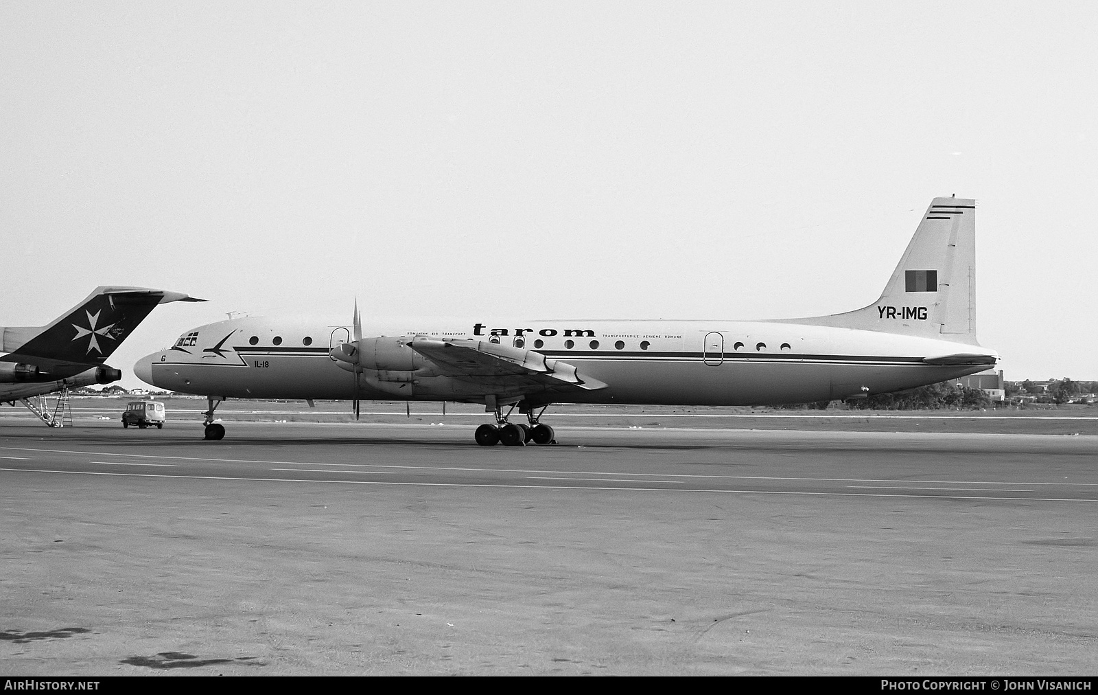 Aircraft Photo of YR-IMG | Ilyushin Il-18V | TAROM - Transporturile Aeriene Române | AirHistory.net #479138