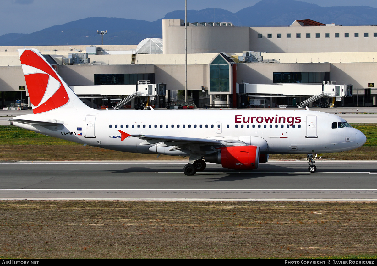 Aircraft Photo of OK-REQ | Airbus A319-112 | Eurowings | AirHistory.net #479148