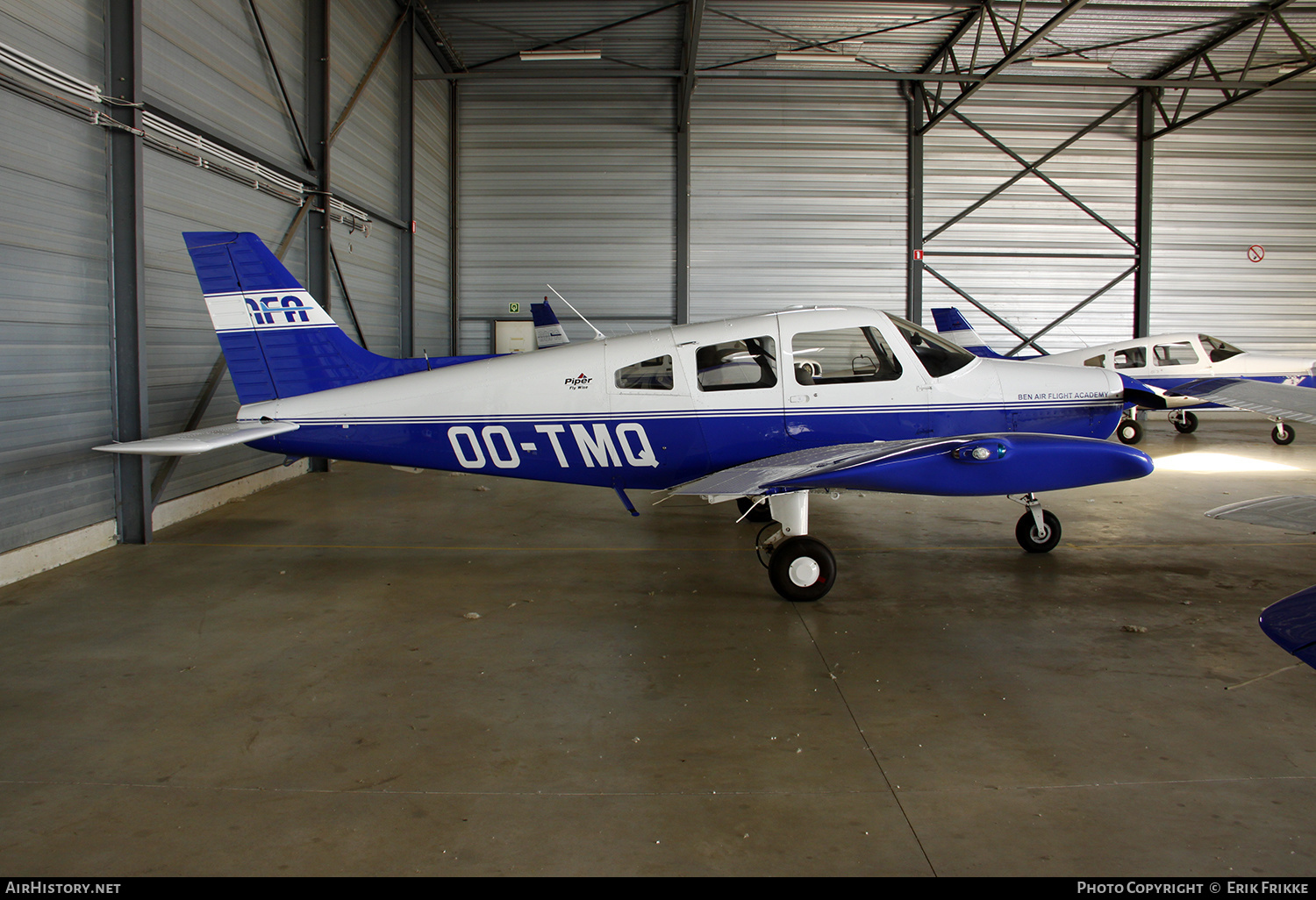 Aircraft Photo of OO-TMQ | Piper PA-28-161 Warrior III | BAFA - Ben Air Flight Academy | AirHistory.net #479159