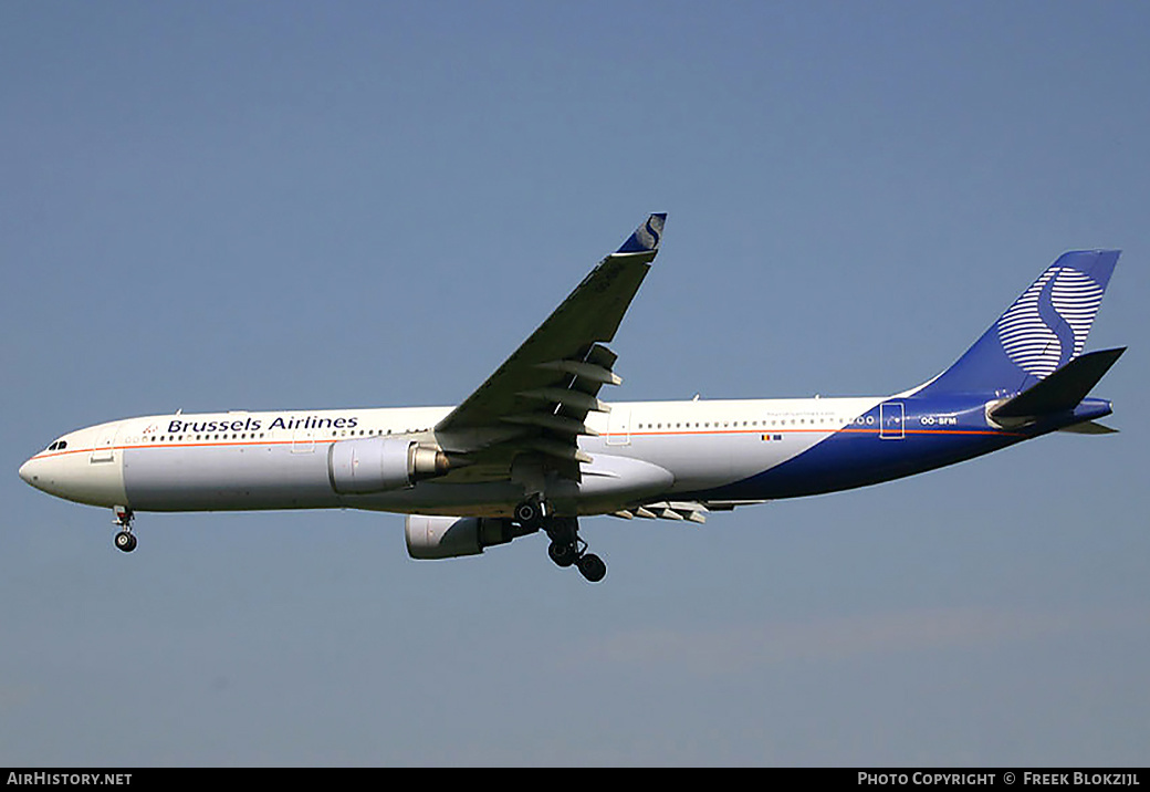 Aircraft Photo of OO-SFM | Airbus A330-301 | Brussels Airlines | AirHistory.net #479196