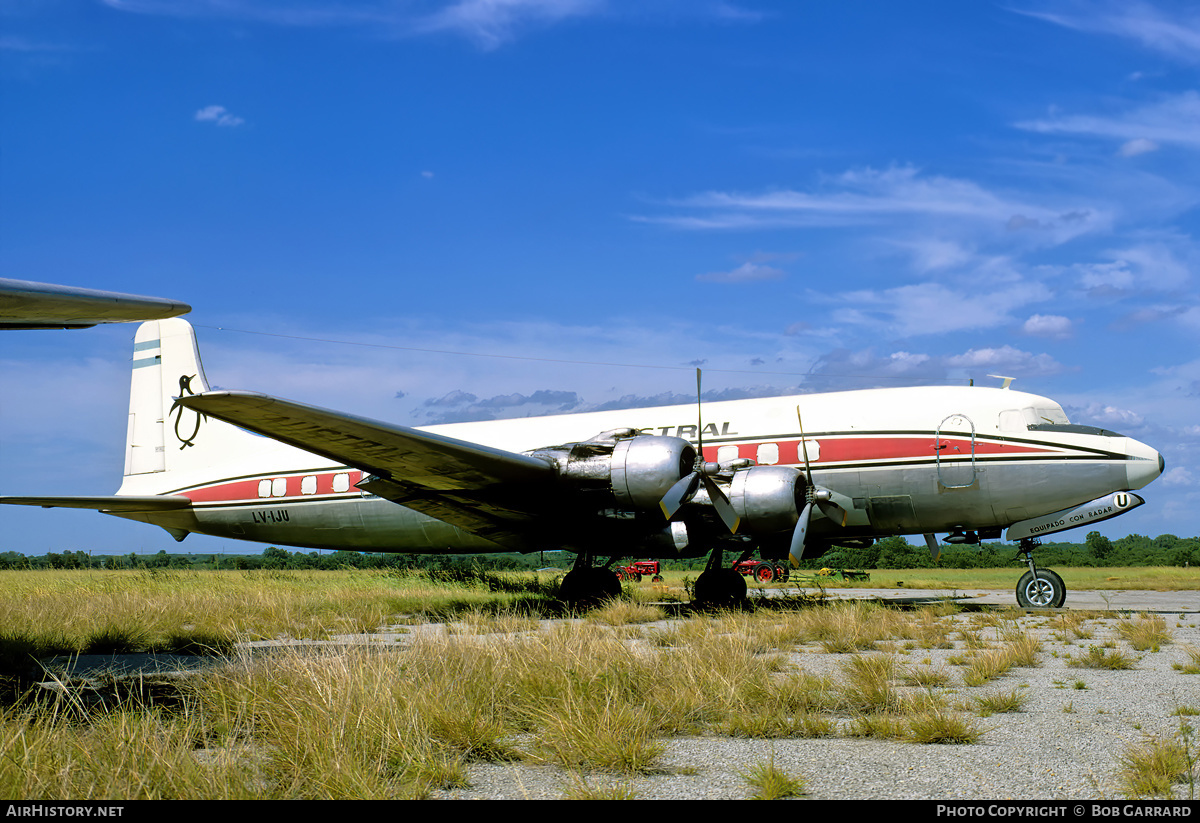 Aircraft Photo of LV-IJU | Douglas DC-6 | Austral Líneas Aéreas | AirHistory.net #479198