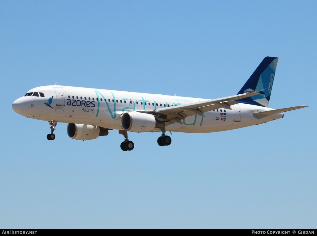 Aircraft Photo of CS-TKQ | Airbus A320-214 | Azores Airlines | AirHistory.net #479201