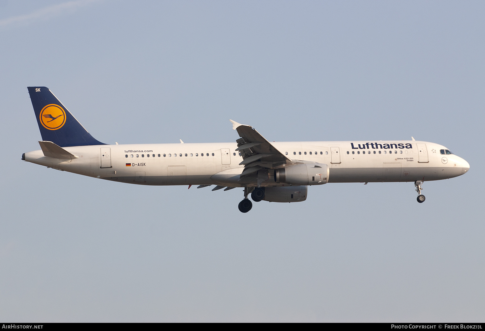 Aircraft Photo of D-AISK | Airbus A321-231 | Lufthansa | AirHistory.net #479210