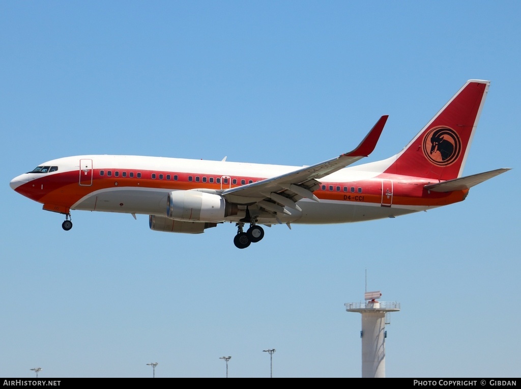 Aircraft Photo of D4-CCI | Boeing 737-7M2 | Cabo Verde Airlines | AirHistory.net #479212