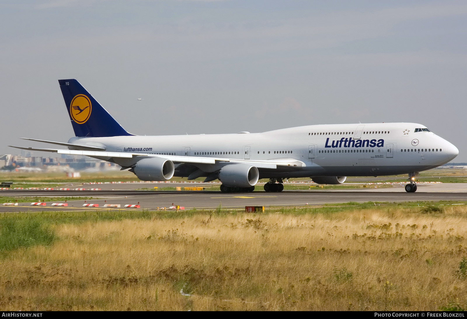 Aircraft Photo of D-ABYG | Boeing 747-830 | Lufthansa | AirHistory.net #479217