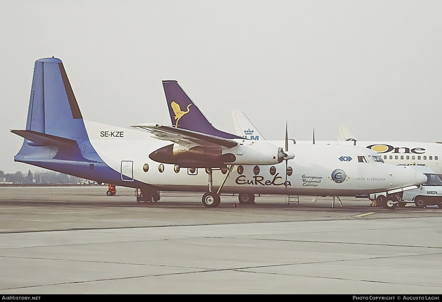 Aircraft Photo of SE-KZE | Fokker F27-100 Friendship | EuReCa - European Regional Carrier | AirHistory.net #479218