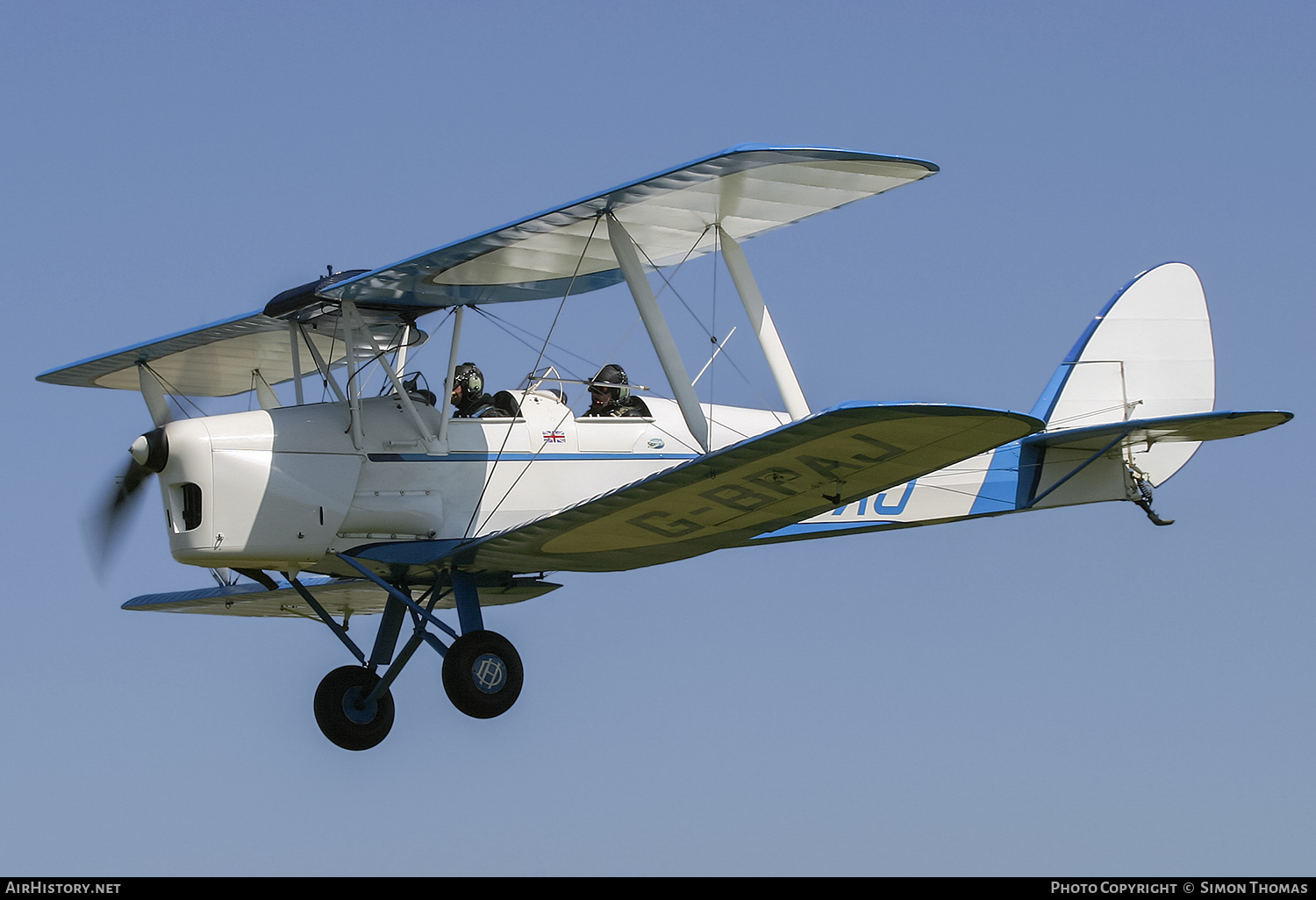 Aircraft Photo of G-BPAJ | De Havilland D.H. 82A Tiger Moth II | AirHistory.net #479221