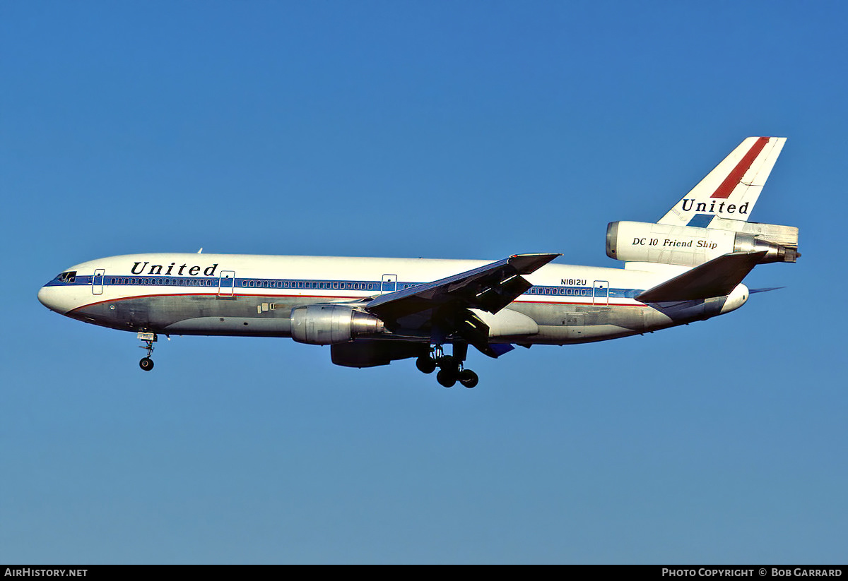 Aircraft Photo of N1812U | McDonnell Douglas DC-10-10 | United Airlines | AirHistory.net #479229