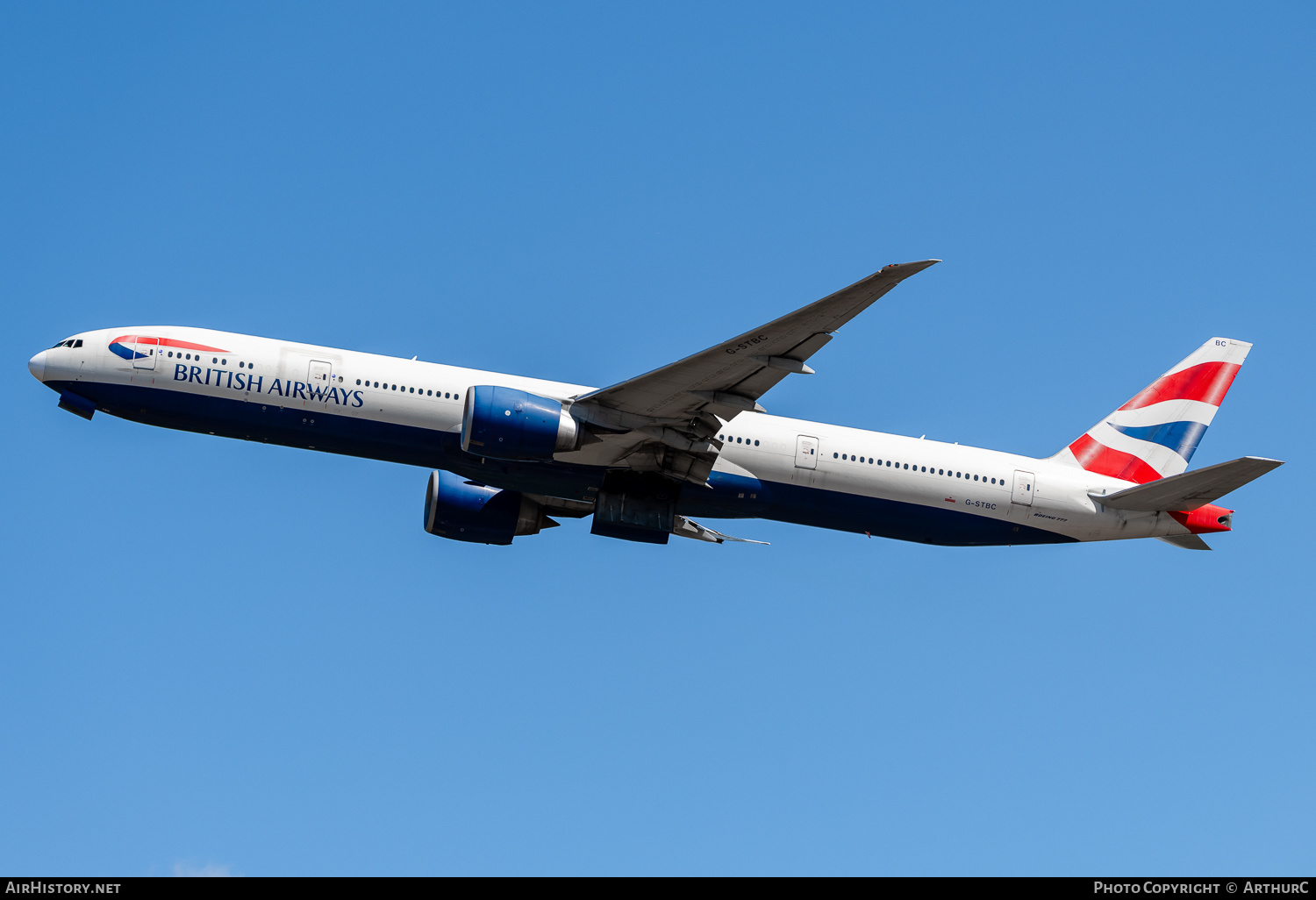 Aircraft Photo of G-STBC | Boeing 777-36N/ER | British Airways | AirHistory.net #479239