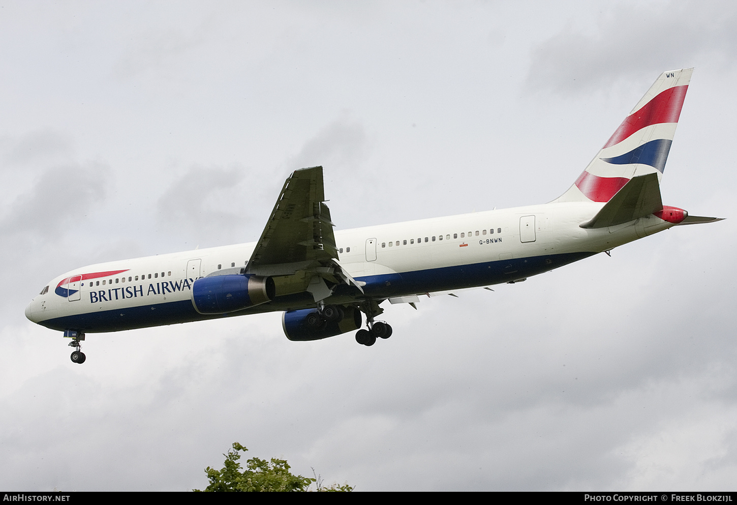 Aircraft Photo of G-BNWN | Boeing 767-336/ER | British Airways | AirHistory.net #479241