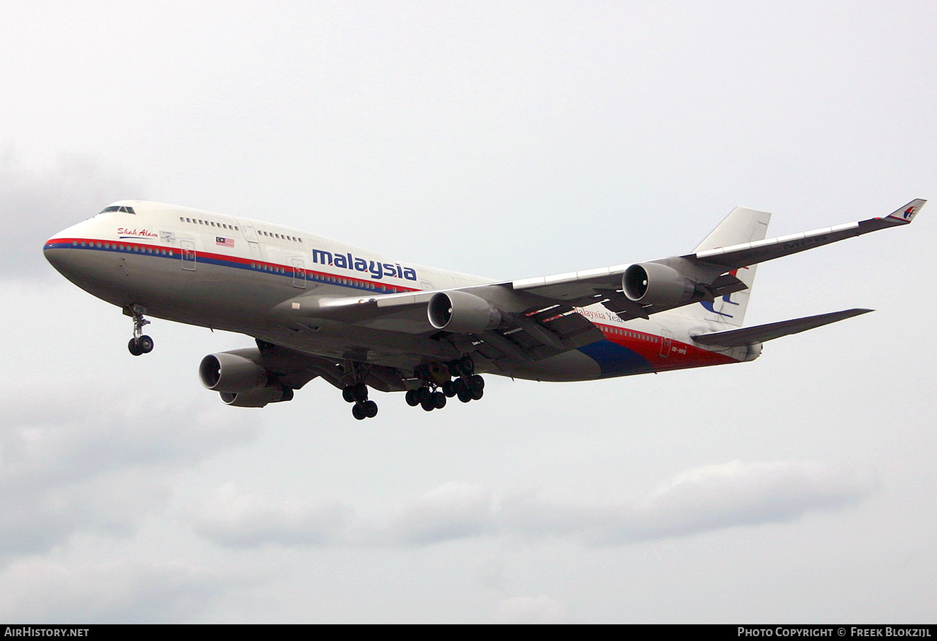 Aircraft Photo of 9M-MPB | Boeing 747-4H6 | Malaysia Airlines | AirHistory.net #479259