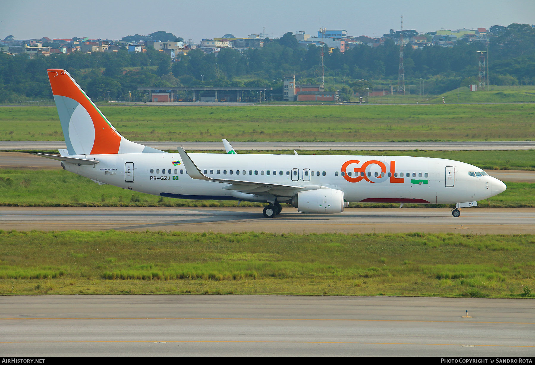 Aircraft Photo of PR-GZJ | Boeing 737-8K2 | GOL Linhas Aéreas | AirHistory.net #479300