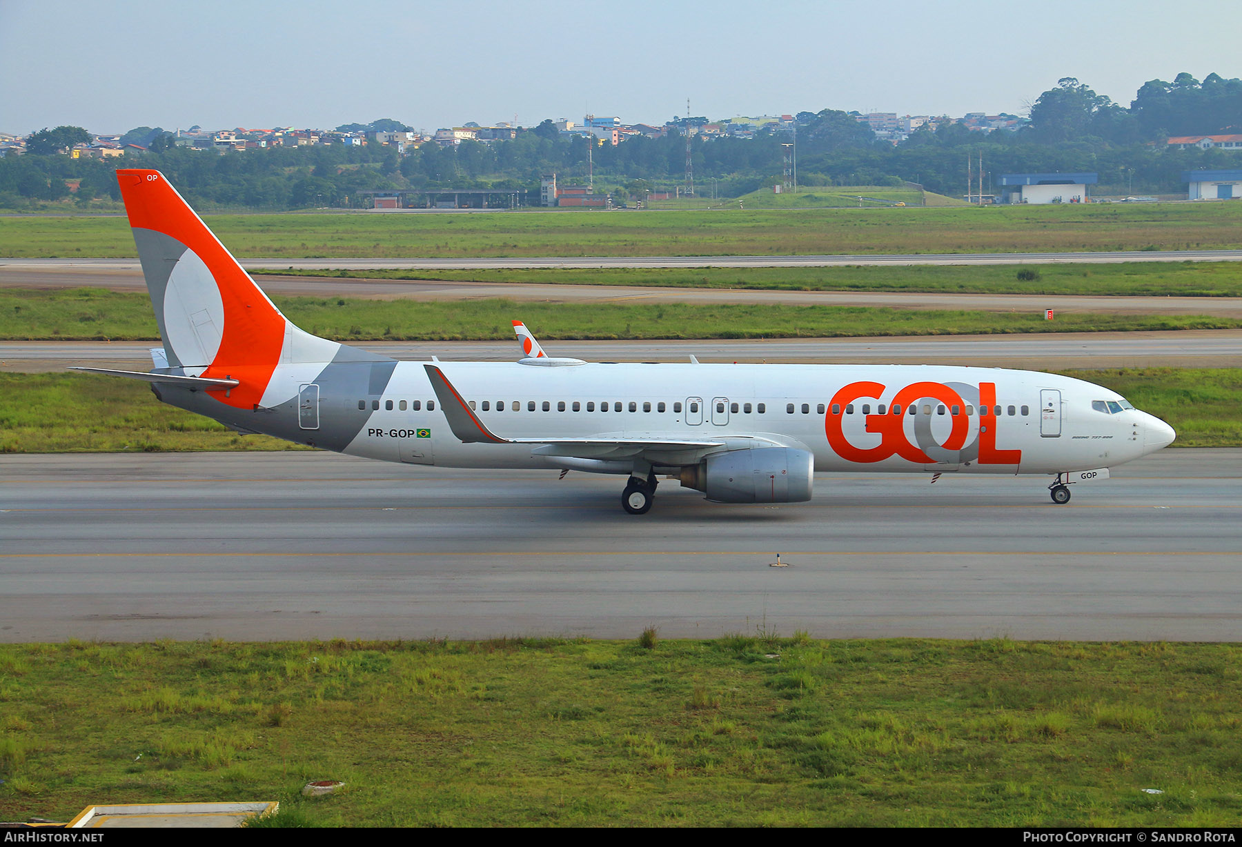 Aircraft Photo of PR-GOP | Boeing 737-8BK | GOL Linhas Aéreas | AirHistory.net #479302