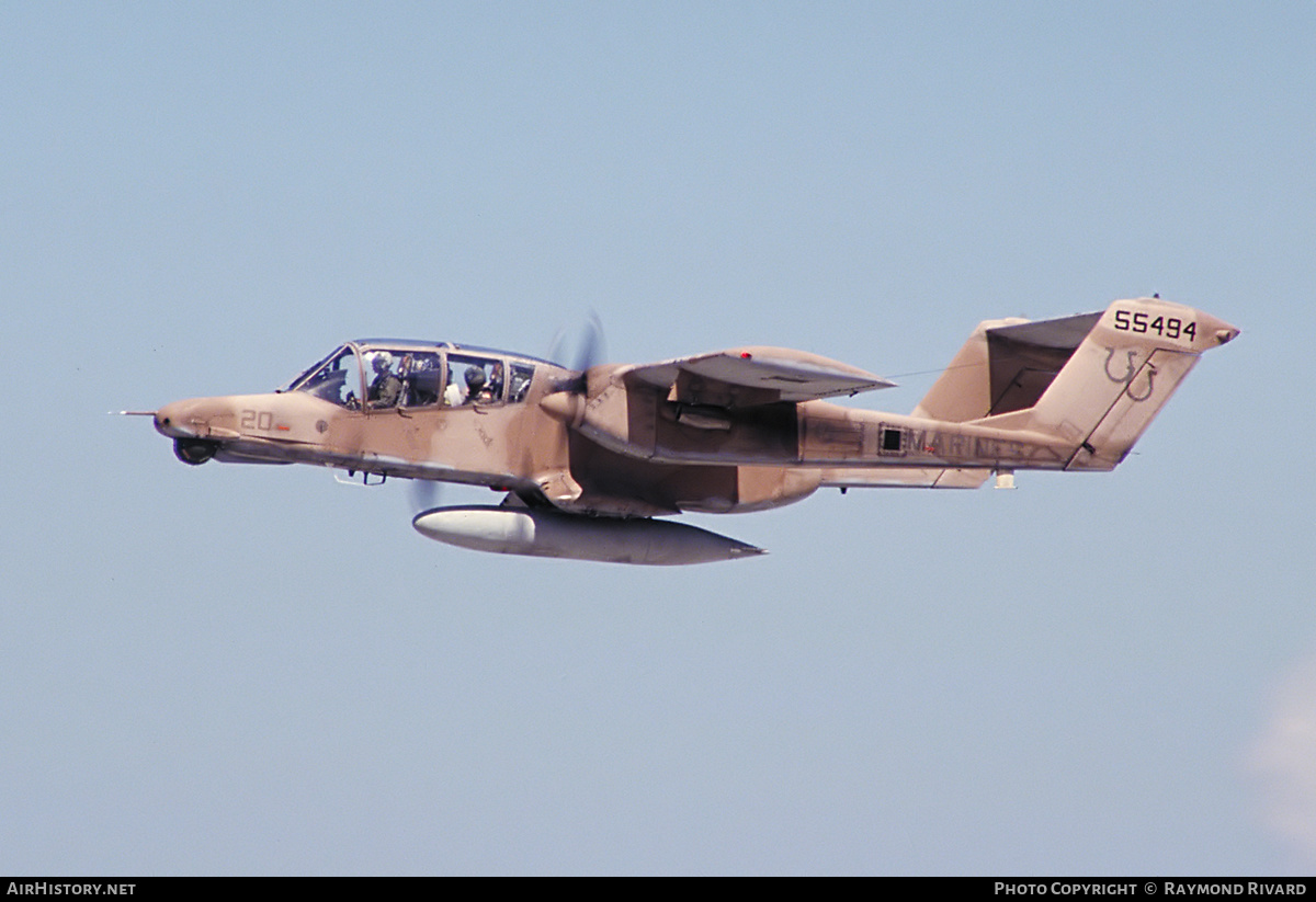 Aircraft Photo of 155494 / 55494 | North American Rockwell OV-10D Bronco | USA - Marines | AirHistory.net #479334