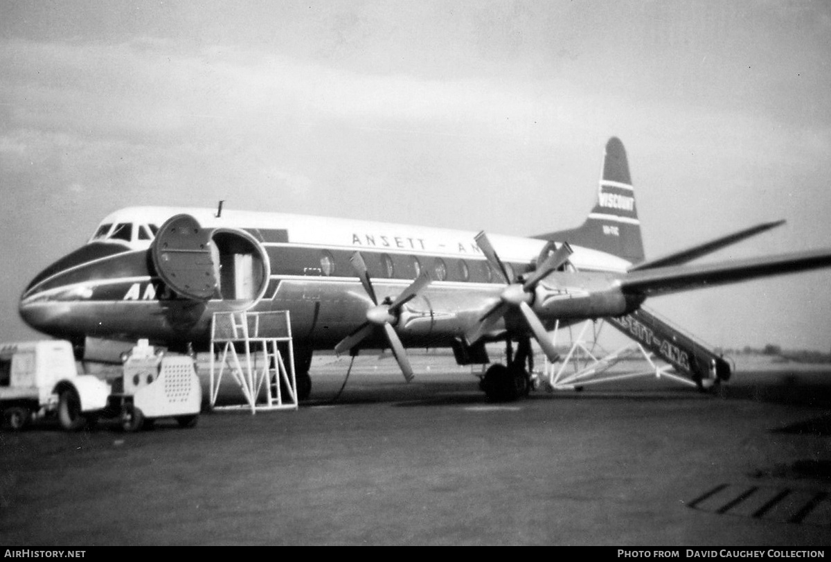 Aircraft Photo of VH-TVC | Vickers 720 Viscount | Ansett - ANA | AirHistory.net #479371