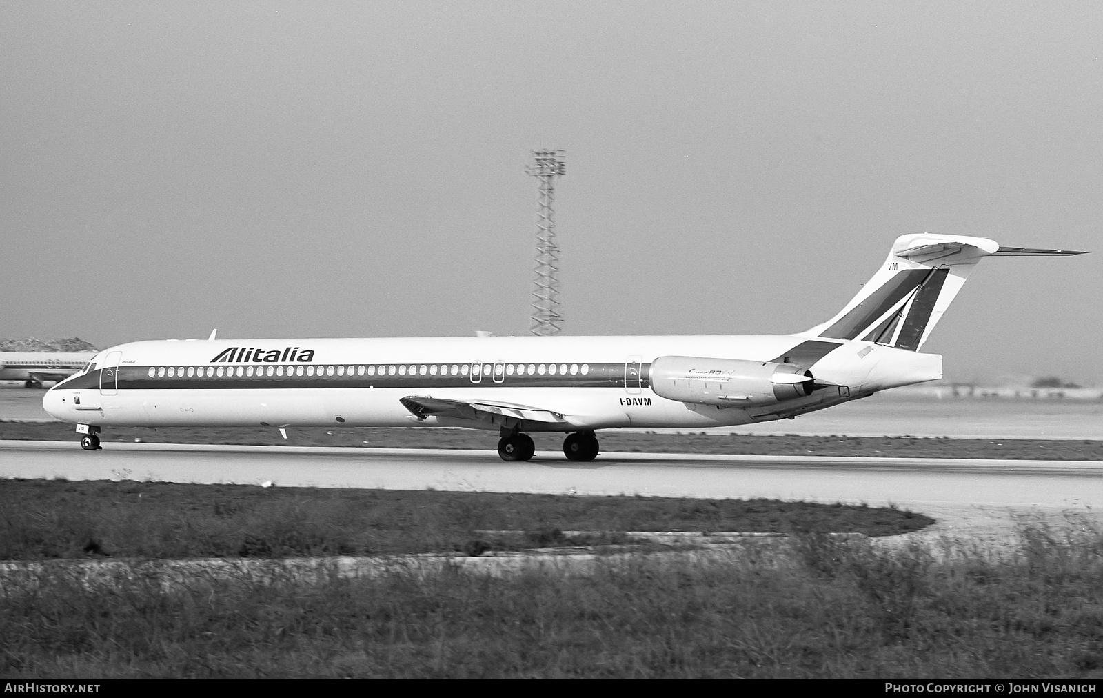 Aircraft Photo of I-DAVM | McDonnell Douglas MD-82 (DC-9-82) | Alitalia | AirHistory.net #479381