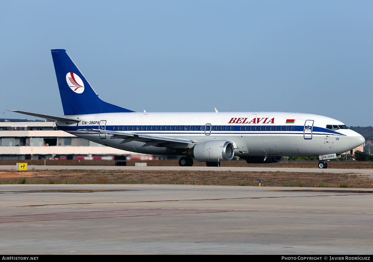 Aircraft Photo of EW-386PA | Boeing 737-3K2 | Belavia | AirHistory.net #479393