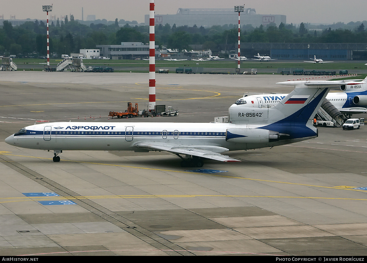 Aircraft Photo of RA-85642 | Tupolev Tu-154M | Aeroflot | AirHistory.net #479394
